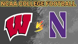 Wisconsin Badgers vs Northwestern Wildcats  2024 NCAA College Football Live Play by Play Score [upl. by Faro743]