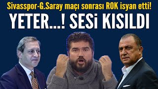 SivassporGalatasaray maçı sonrası ROK isyan etti Bağırmaktan sesi kısıldı [upl. by Aelam]