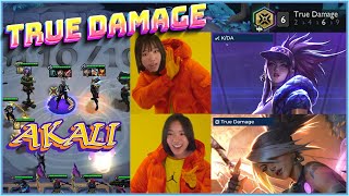 True Damage Akali IS BETTER  TFT Set 10 Patch 1323 [upl. by Lidda345]