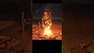 quotFrying Meat in Red Dead Redemption 2 The Juiciest Recipes Revealedquot reddeadredemtion2 ytshorts [upl. by Haywood]