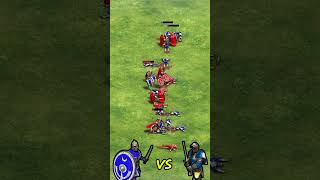 15 Legionary vs 15 Champion shorts aoe2de [upl. by Catima]