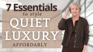 Discover the SECRETS to Styling Quiet Luxury on a Budget [upl. by Aihseyn]