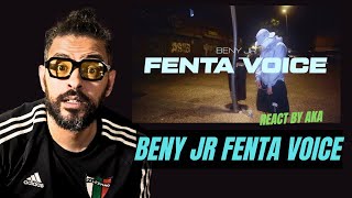 BENY JR FENTA VOICE VIDEO OFICIAL REACCION [upl. by Aniahs718]