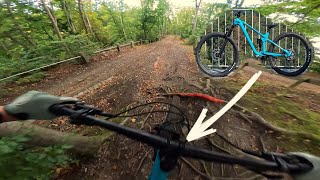 Erster Bikepark Besuch mit meinem NEUEN Bike  Bikepark Bodetal [upl. by Sualkin480]