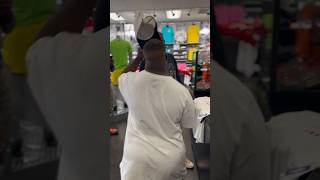 They going at it in Hibbett sports 😂 funny trending comedy shorts youtubeshorts [upl. by Ostler802]