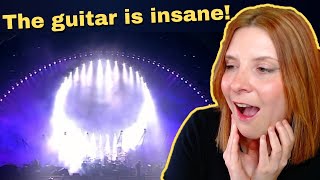 PINK FLOYD  Comfortably Numb Pulse concert performance 1994  Millennial Reacts [upl. by Emanuel]