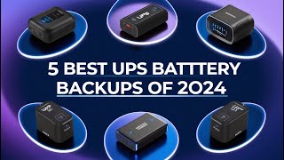 5 Best UPS Battery Backups of 2024 [upl. by Yesmar]