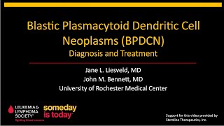 Blastic Plasmacytoid Dendritic Cell Neoplasm BPDCN  Diagnosis and Treatment [upl. by Ikuy]