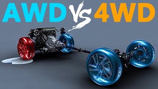 The Difference Between AWD vs 4WD [upl. by Kaila136]