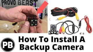 Car Backup Cameras Explained How To Install On Your Car [upl. by Penthea]