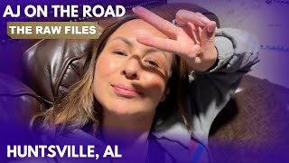 AJ On the Road The Raw Files  Behind the Scenes in Huntsville AL  Anjelah JohnsonReyes [upl. by Vitoria]