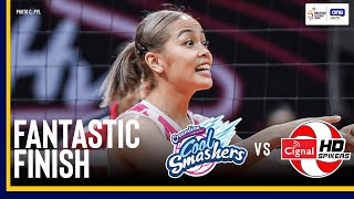 Creamline Cool Smashers’ FANTASTIC FINISH vs CIGNAL  2024 PVL INVITATIONAL CONFERENCE [upl. by Lucia391]