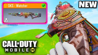 NEW LEGENDARY SKS  WATCHER 😍 COD MOBILE [upl. by Marks928]