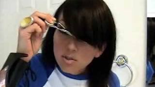 How To Cut Side Swept Bangs fringe  Kandee Johnson [upl. by Claudia]