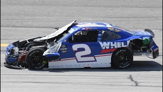 Worst Modern NASCAR Darlington Crashes [upl. by Oiralih240]