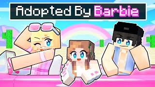 Adopted by BARBIE in Minecraft Tagalog [upl. by Bay]