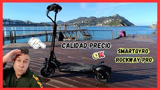 smartGyro rockway pro❌CERTIFICADO DGT❌ ruta por zarautz orio getaria [upl. by Anahsirk]