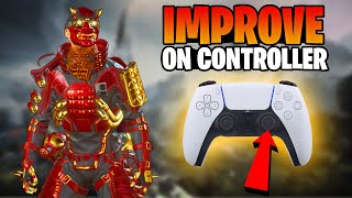 TOP 10 BEST TIPS FOR CONTROLLER PLAYERS TO IMPROVE  Apex Legends Guide [upl. by Asylem]