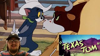 Tom and Jerry Texas Tom 1950  First Time Watching [upl. by Marybelle]