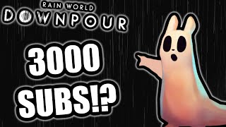 3000 Subscribers Small Announcement And Thank You 🙏  Rain World Downpour [upl. by Ettener]