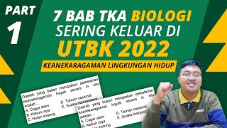 BOCORAN SOAL BIOLOGI SAINTEK UTBK 2022  BAB 1 KEANEKARAGAMAN LINGKUNGAN HIDUP PART 1 [upl. by Naitsihc220]