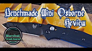 Benchmade Mini OsborneToo Small Full Review [upl. by Ryle]