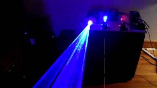 Homemade RGB Laser Projector [upl. by Alleon200]