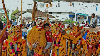 JAGTIAL PEDDAPULI DANCE VIDEO MUHARAM 2024 FAB BOYS VOLGS [upl. by Enylrac306]