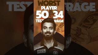 India’s Worst Test Batsman Ever klrahul indiancricket indvsban [upl. by Kinnard986]