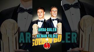 Arda Güler vs Kenan Yıldız  Golden Boy Ödülleri 🏆 ardagüler kenanyıldız futbol [upl. by Dymphia]