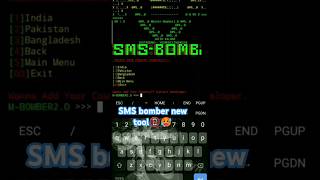 SMS Bomber Prank with BOMBitUp Send 100 Random Messages to anyone amp irritate themhacking live📵 [upl. by Nnaoj]