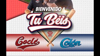 Coclé vs Colón  Jornada del Béisbol Juvenil [upl. by Henni]