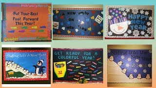 New year display board ideas  New year display board ideas for school [upl. by Dnaltroc]