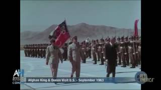 1963 King Mohammad Zahir visit to US [upl. by Hujsak]