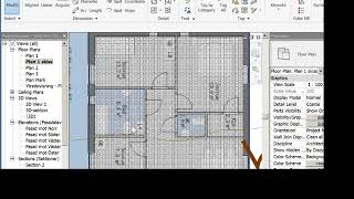 REVIT BYGGLOV ÖVNING del 20 Planritning rum [upl. by Tak742]