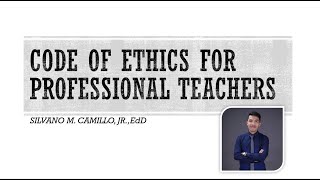 LET 2020 Code of Ethics for Professional Teachers Q amp A Discussion [upl. by Eelinej703]