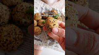 Bagel Bites aus nur 2 Zutaten 😍 lowcarb rezept airfryer [upl. by Niras]