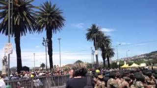 Cape Town crowd cheers Obamas Mandela eulogy [upl. by Ahsele654]