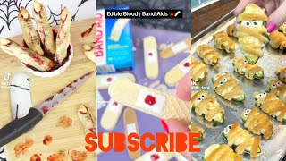 Halloween Snacks Ideas for your Party 🎃 Easy and fun to Make 👻 tiktokfood halloweensnacks recipe [upl. by Ahsok]