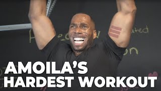 Amoila Cesar Tries His Toughest Workout  Beachbody [upl. by Lucilia]