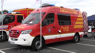 Seeheim vol fire department command van  exterior amp interior  Florian Fire Expo 102020 GER [upl. by Anirtik949]