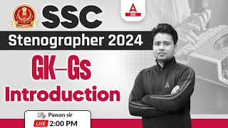 SSC Stenographer 2024  SSC Steno GKGS By Pawan Moral  Introduction Class [upl. by Birmingham]