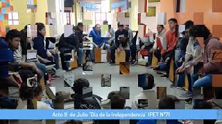 Acto 9 de Julio 2019 IPET 71 [upl. by Ayifa]