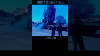 FUNNY MILITARY FAILS  FAILS WITH TANKS [upl. by Iden588]