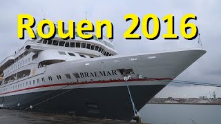 Rouen cruise aboard the Braemar August 2016 Fred Olsen Cruise Lines [upl. by Arvonio]