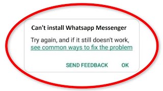 WhatsApp messenger yüklenemiyor nasıl düzeltilir  whatsapp messengerı yükleyemiyorum [upl. by Iel]