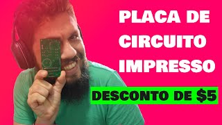 Como pedir uma placa de circuito impresso na JLCPCB [upl. by Nnilsia77]