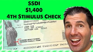 SSDI 1400 4th Stimulus Check Update  Social Security Disability [upl. by Richella747]