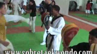 Entrenamiento de Rapidez y Resistencia a la rapidez en Taekwondo [upl. by Namaan213]