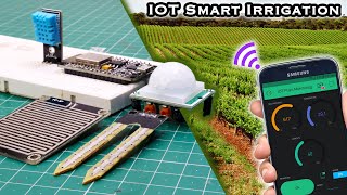 ESP8266 Smart Irrigation System Blynk [upl. by Eibreh651]